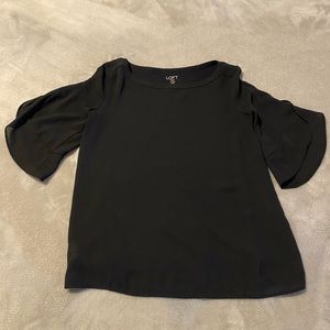 Loft black blouse
